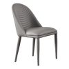IM-269 Fully Upholstered Tufted Back Metal Dining Chair