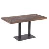 IDT-715 4cm Thickness Solid Wood Restaurant Dining Table