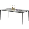 IDT-737 Slab Stone Dining Table With 4 Legs