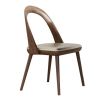 IW-164 Bowed Back Armless Wood Dining Chair