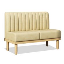 IB-1101 4ft PU Upholstered Booth Seating With Solid Wood Base