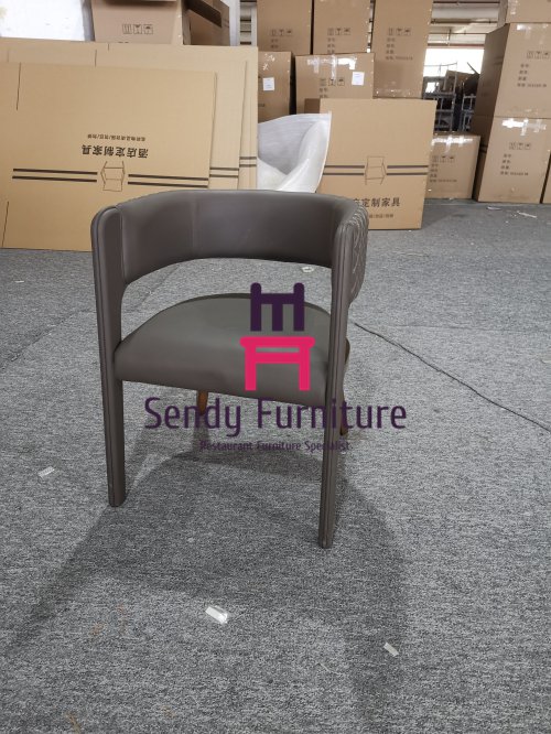 HD-1641 Hollowed Out Upholstered Arm Chair