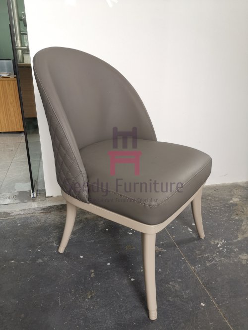 HD-1607 Diamoned Stitched Upholstered Dining Chair