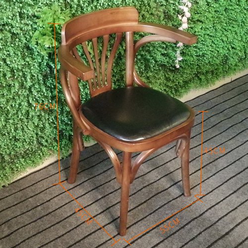 IW-137 Window Back Bent Wood Dining Chair