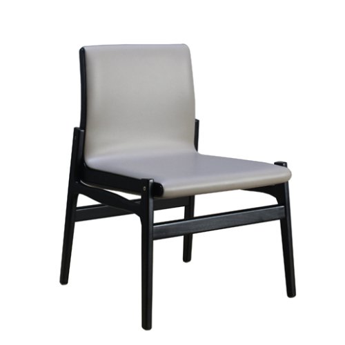 IW-175 Tanned Leather Padded Dining Chair With Or Without Arm