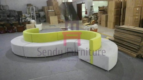 IB-1141 Custom Made Movable S-shape Sofa
