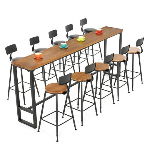 IBT-803 Rectangular High Table For 6 / 8 Person