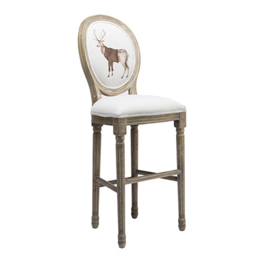 IBS-902 Round Back Beech Wood High Chair Used For Bar