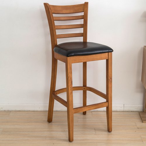 IBS-907 Solid Wood Window Back High Chair