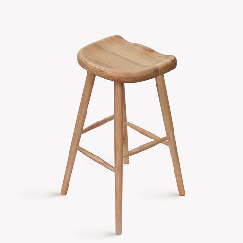 IBS-924 Solid Wood Barstool Without Backrest