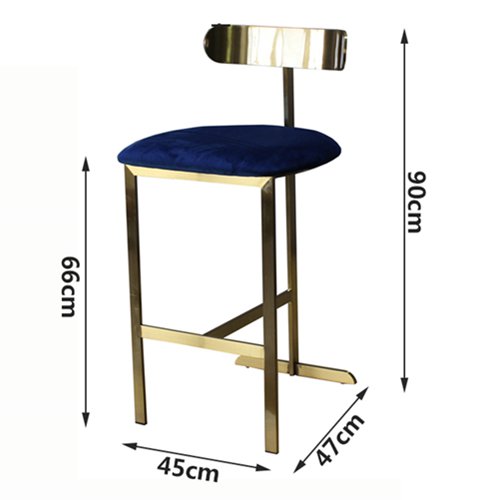 IBS-930 Stainless Steel High Chair With Backrest