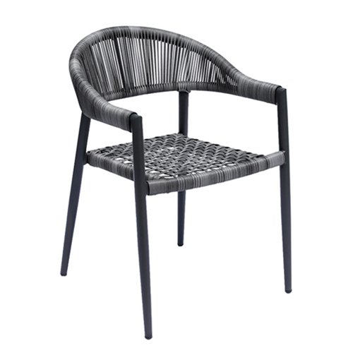 OT-1517 Restaurant Outdoor Dining Chair With Armrests