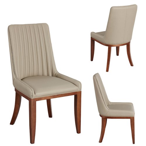 IW-120 High Back Tufted Armless Dining Chair