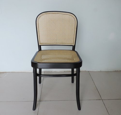 WR-1302 Wood Dining Chair With Rattan Window