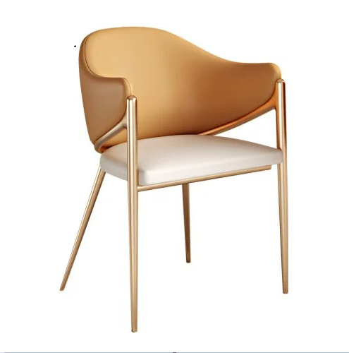how to upholster the back of a metal chair